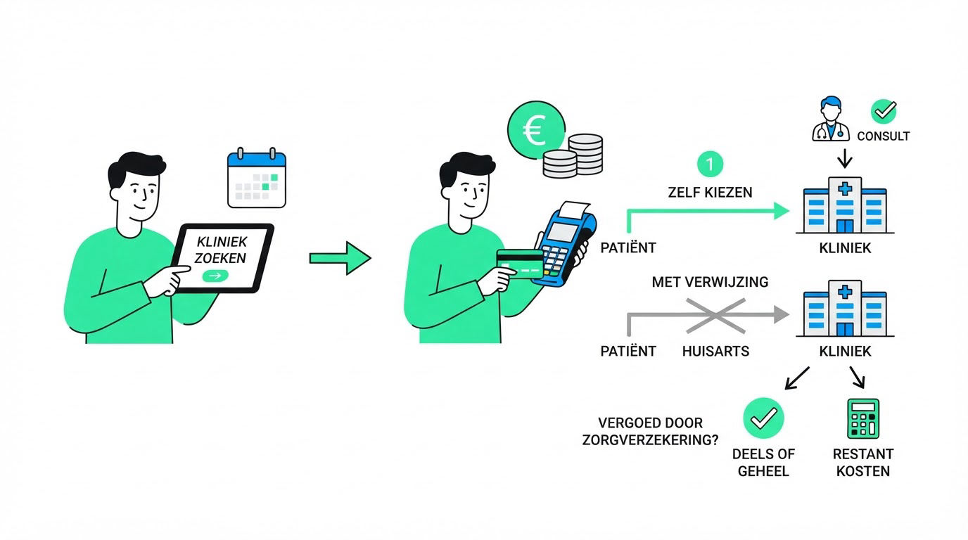 Verwijzing, vergoeding en kosten van een vasectomie